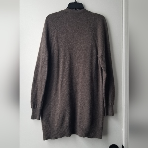 Aqua Cashmere Open Front Cardigan Sweater Size Small - Picture 3 of 13